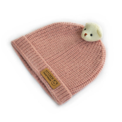 Children's Cat Brother Knitted Hat Cute Three-dimensional Kids' Headwear