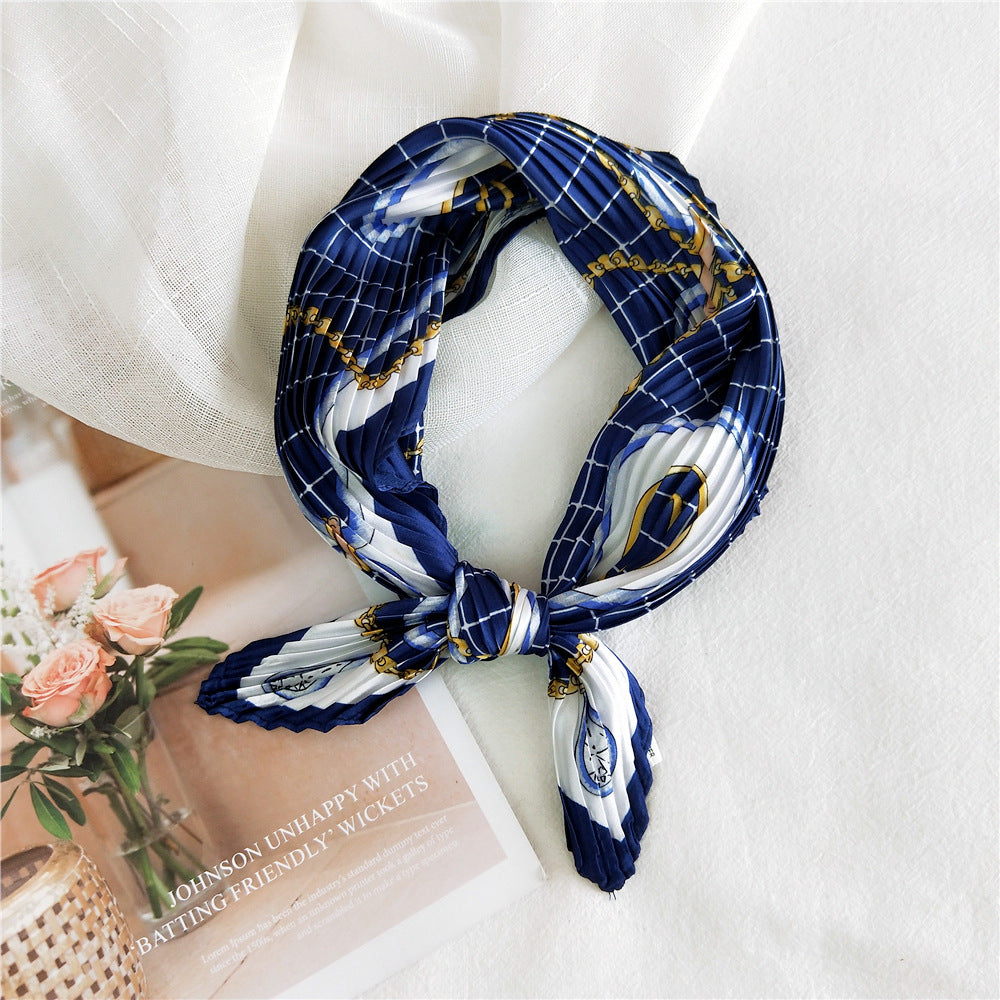 Women's Silk Autumn Summer Korean Style Headband Work Scarfs