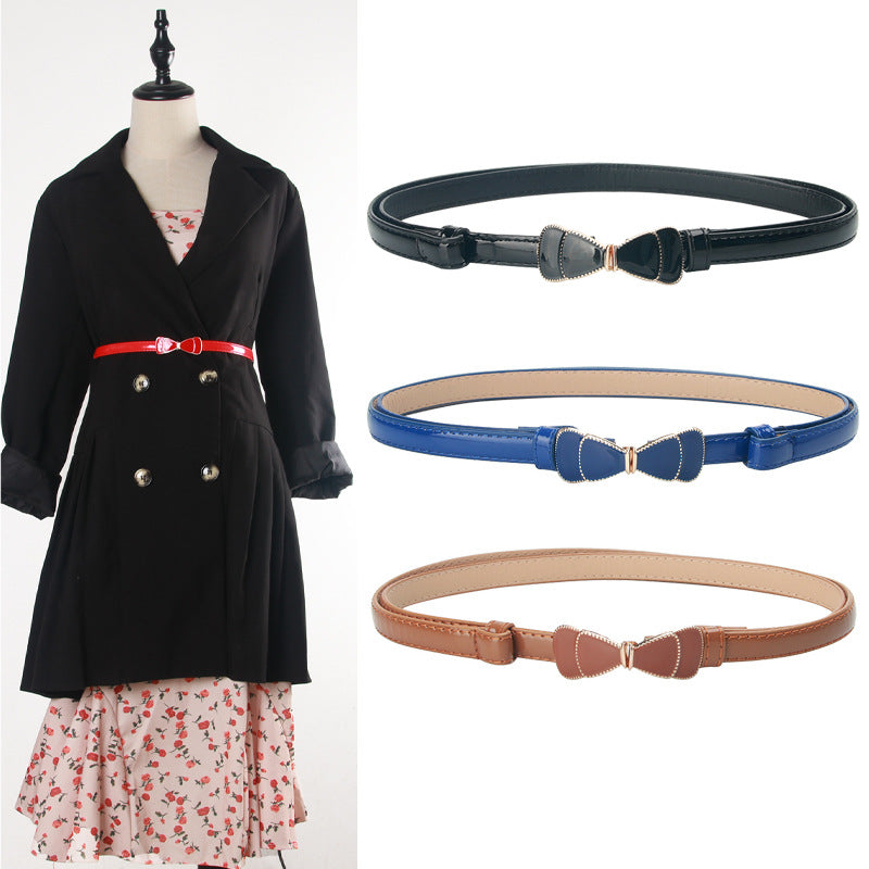 Women's Adjustable Fashionable Simple Four Matching Dress Belts