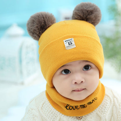 Children's Hat Unisex Winter Warm Wool Kids' Headwear