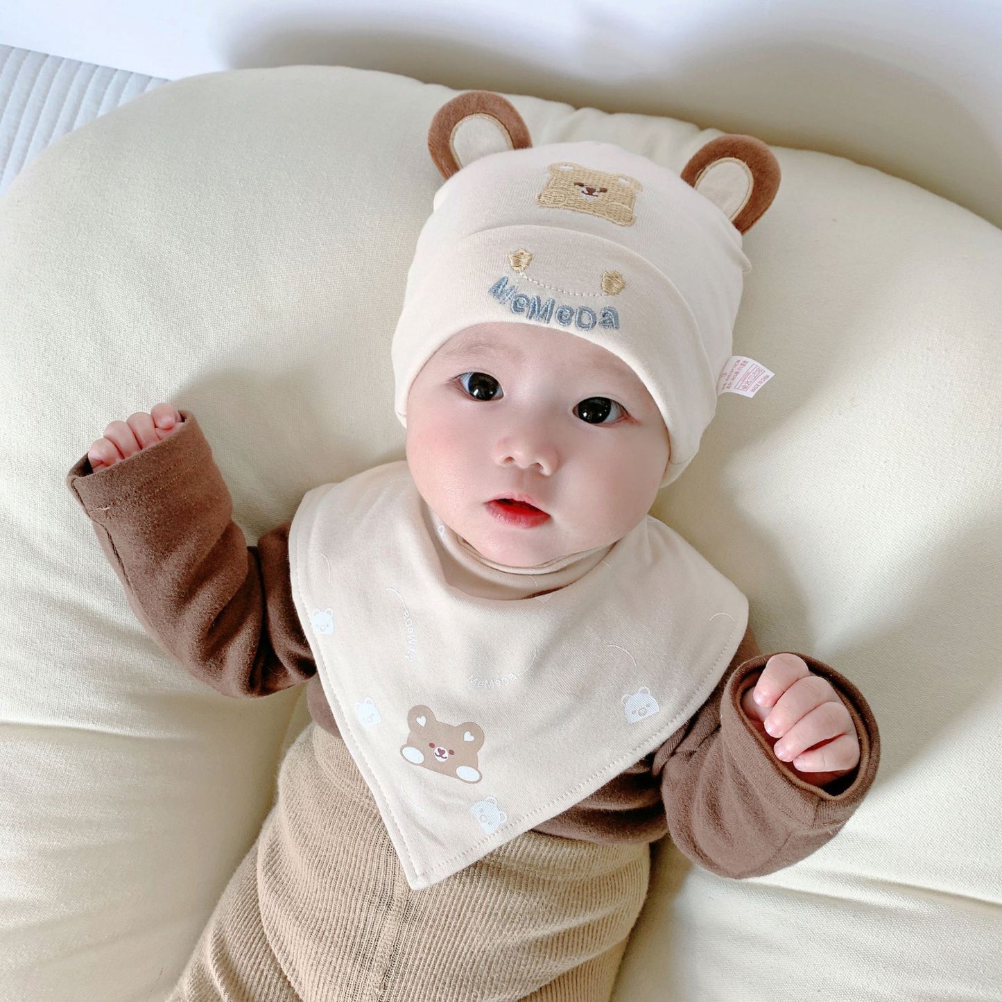 Boys Sleeve Cotton Cloth Sleep For Kids' Headwear