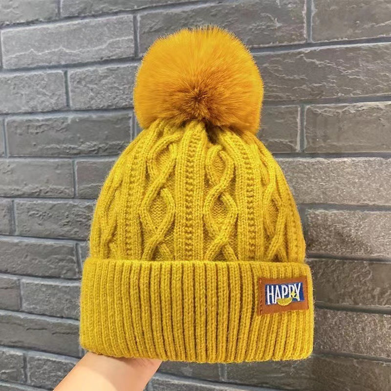 Wool Hat Korean Style Beanie Fashion Simple Hats & Caps