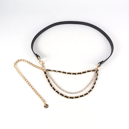 Chain Fashion Personality Combination Female Summer Belts