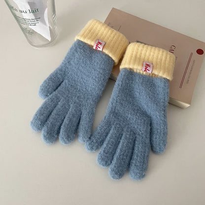 Fingers Separate Travel Convenient Exposed Two Playable Mobile Gloves