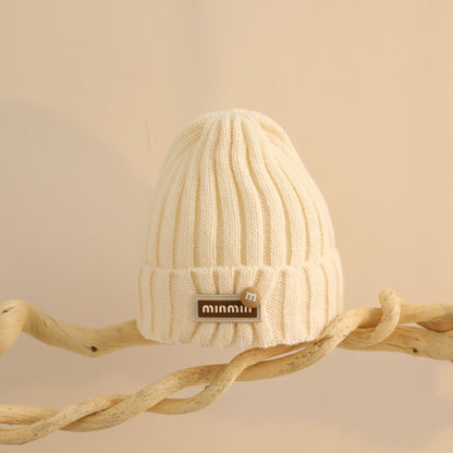 Children's Outdoor Keep Warm Knitted Hat Western Style Kids' Headwear