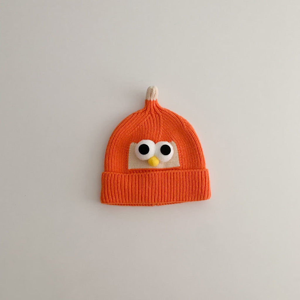 Children's Sleeve Korean Knitted Color Woolen Warm Kids' Headwear