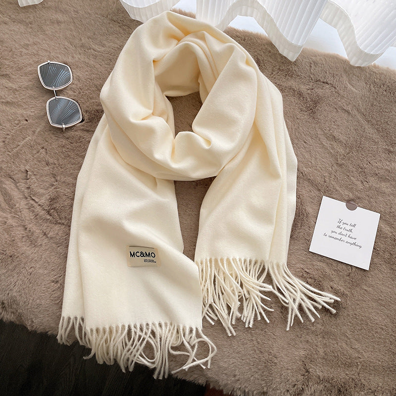 Female Korean Warm Couple Outer Wear Scarfs