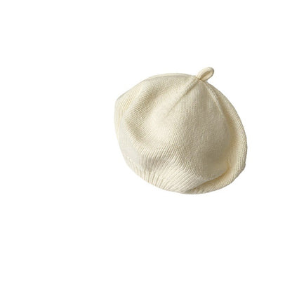 Style Beret Spring Knitted Wool Keep Kids' Headwear