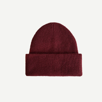 Women's Woolen Hat Double Layer Knitted Make Hats & Caps