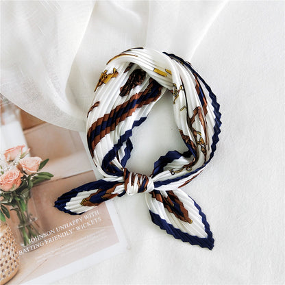 Women's Silk Autumn Summer Korean Style Headband Work Scarfs