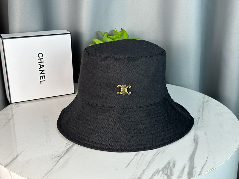 Women's Korean Style Versatile Plain Reversible Fisherman Hats & Caps