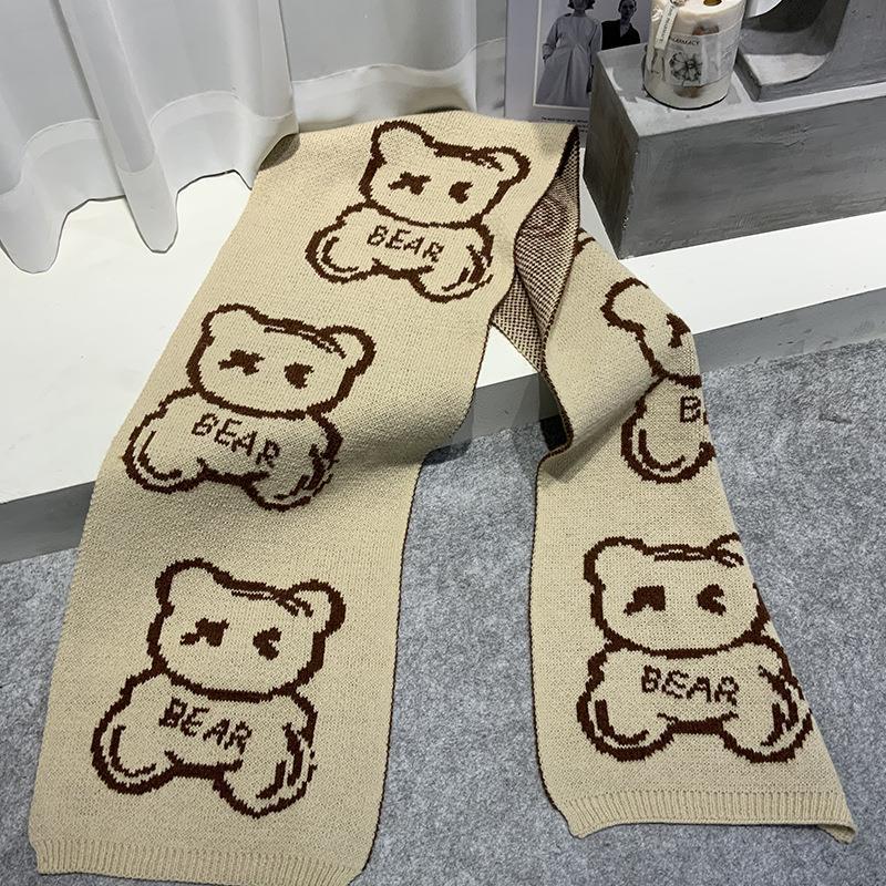 Women's Winter High-grade Korean Fashionable Warm Knitted Scarfs