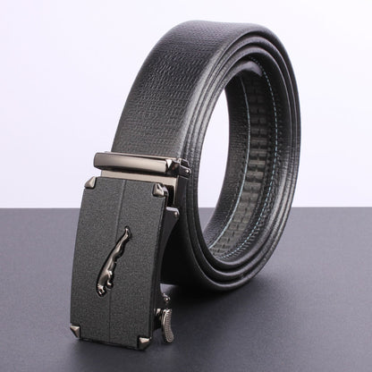 Men's High Quality Alloy Buckle Automatic Business Belts