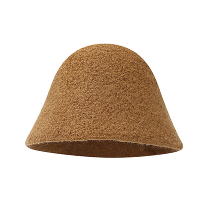 Women's Lamp Hat Fashion Tibetan Wool Bucket Warm Hats & Caps