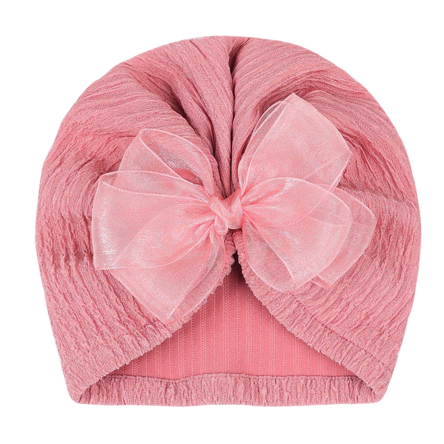 Hat Bow Solid Color Pearlescent Colors Kids' Headwear