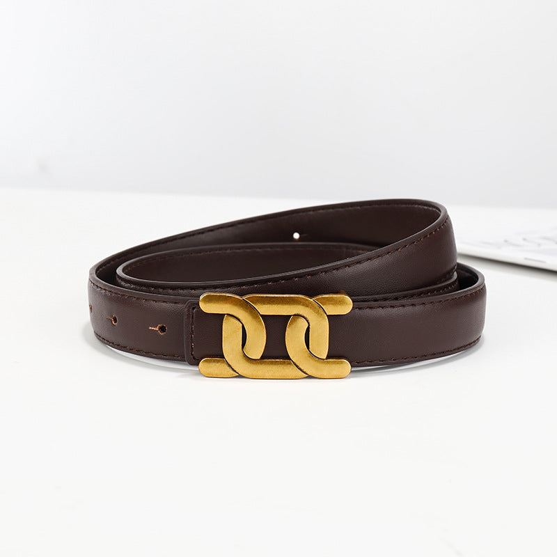 Women's Design Sense Niche Style Decoration With Belts