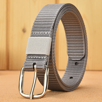 Women's & Men's Pin Buckle Outdoor Sporty Simplicity Military Training Decoration Belts