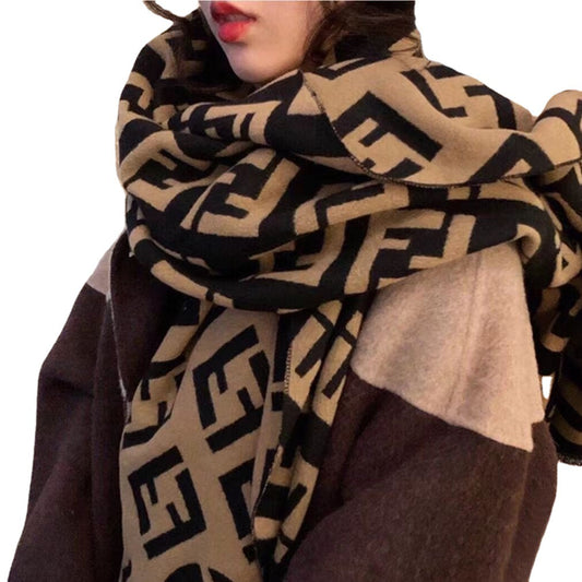 Women's Shawl Outer Match Fashion Korean Style Scarfs