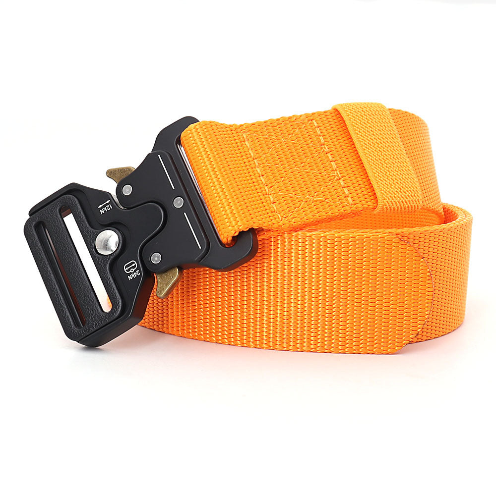 Women's & Men's Outdoor Camouflage Tactical Alloy Canvas Nylon Belts