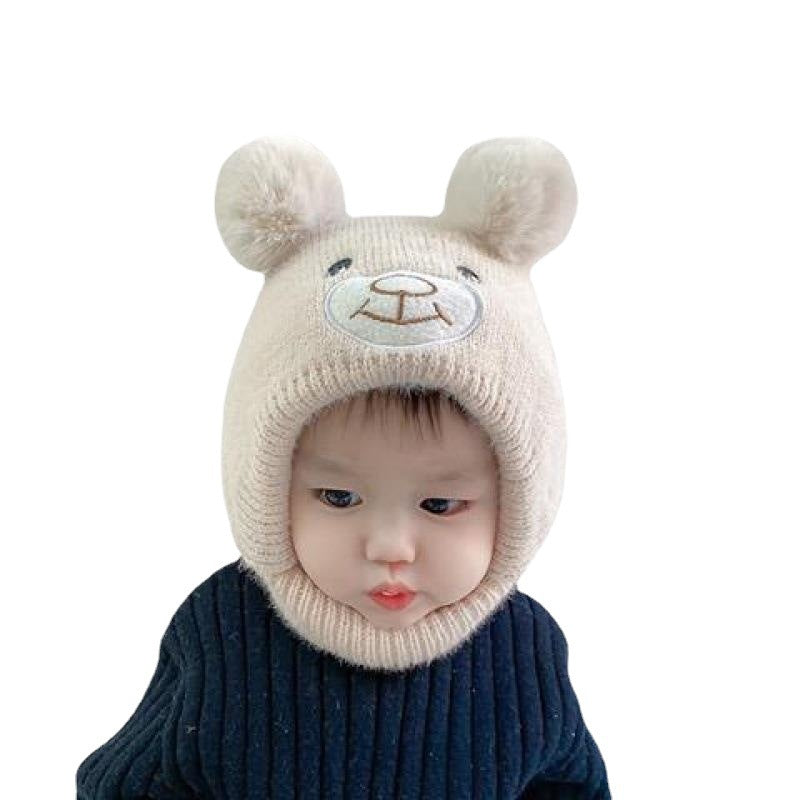 Hat Cute Winter Woolen Infant Knitted Kids' Headwear