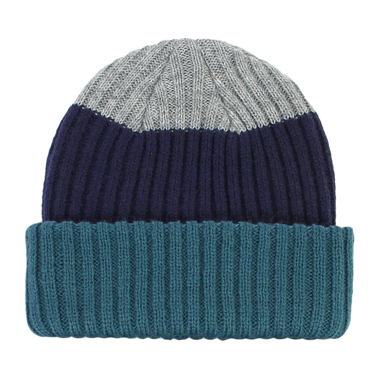 Children's Hat Warm Striped Mixing Colors Boys Kids' Headwear