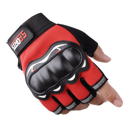 Men's Sports Motorbike Outdoor Racing Hard Shell Gloves