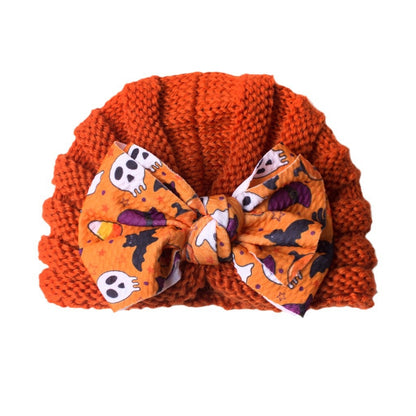 Keep Warm Knitted Hat Funny Bow Kids' Headwear