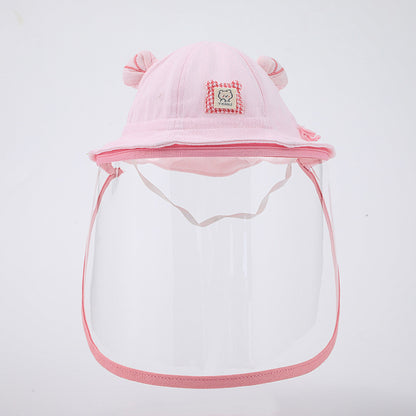 Male Female Protective Facial Face Bucket Kids' Headwear