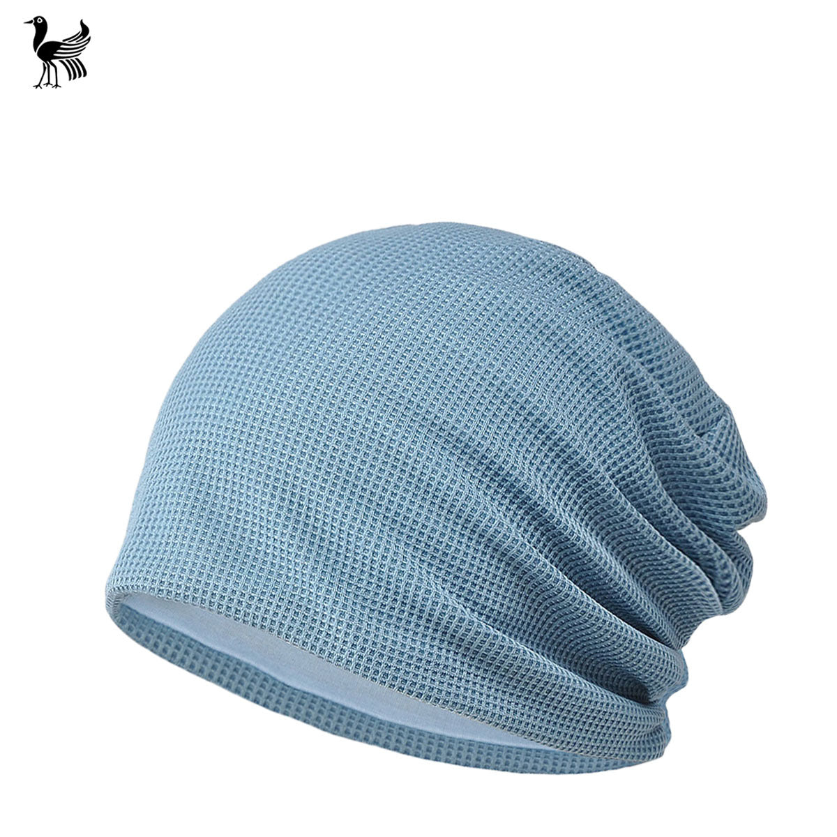 Women's Toque Thin Waffle Pure Color Cotton Fashion Hats & Caps