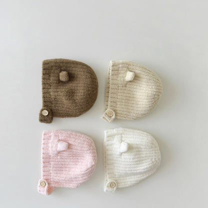 Hat Cute Fashion Warm Earflaps Sleeve Kids' Headwear