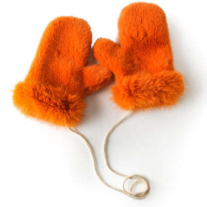 Furry Winter Korean Style Cute Wild Gloves