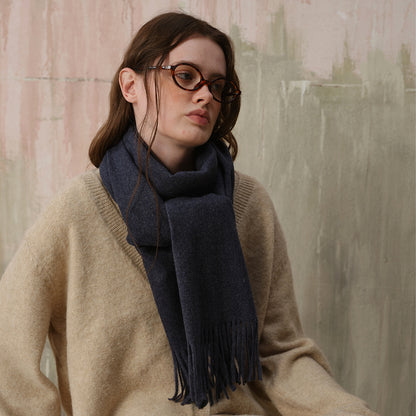 Classic High Sense Simple Warm Solid Scarfs