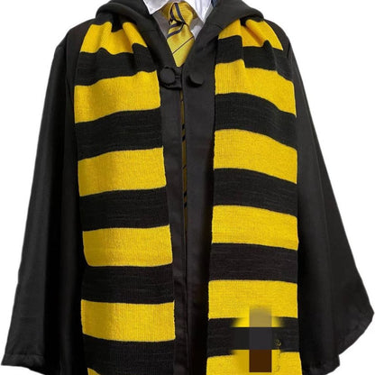 Cool Glamorous Harry Potter Striped Knitted Scarfs