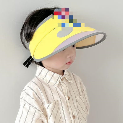 Children's Summer Hat Sun Protection Fashion Topless Kids' Headwear