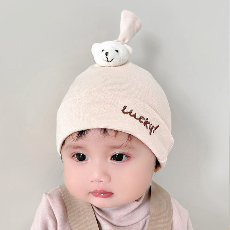 Hat Thin Born Beanie Triangular Binder Kids' Headwear