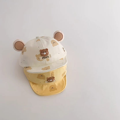 Autumn South Hat Boy Cute Bear Soft Kids' Headwear