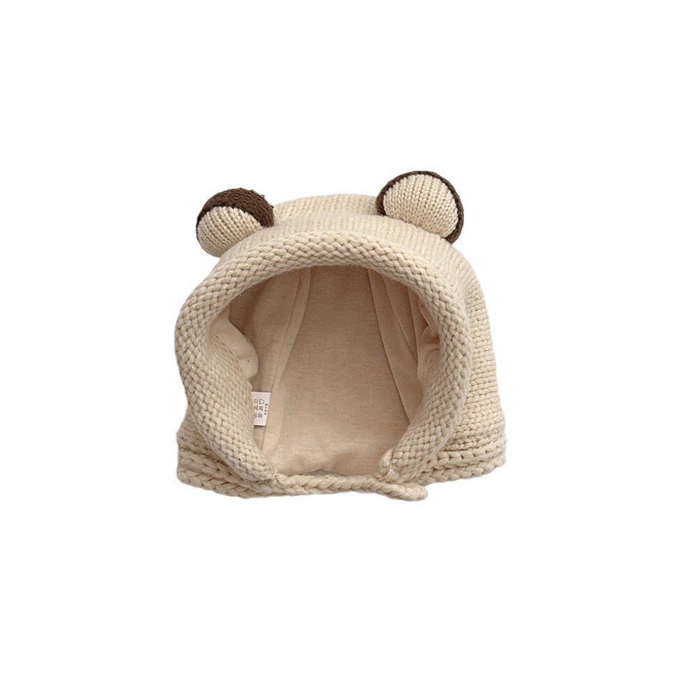 Hat Winter Cute Bear Keep Warm Kids' Headwear