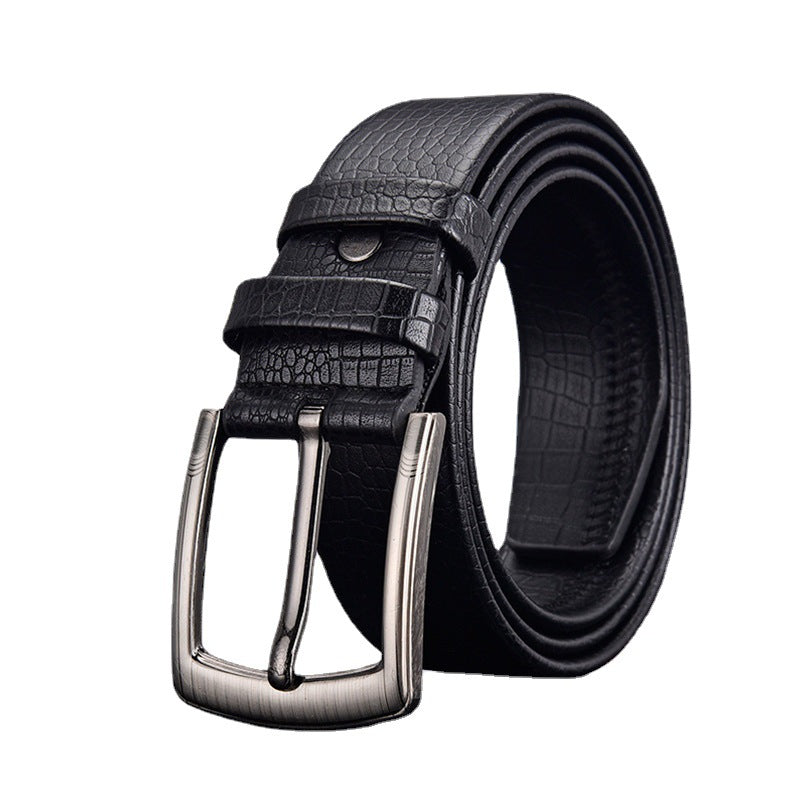 Men's Pin Buckle Fashionable Decorative Advanced Belts