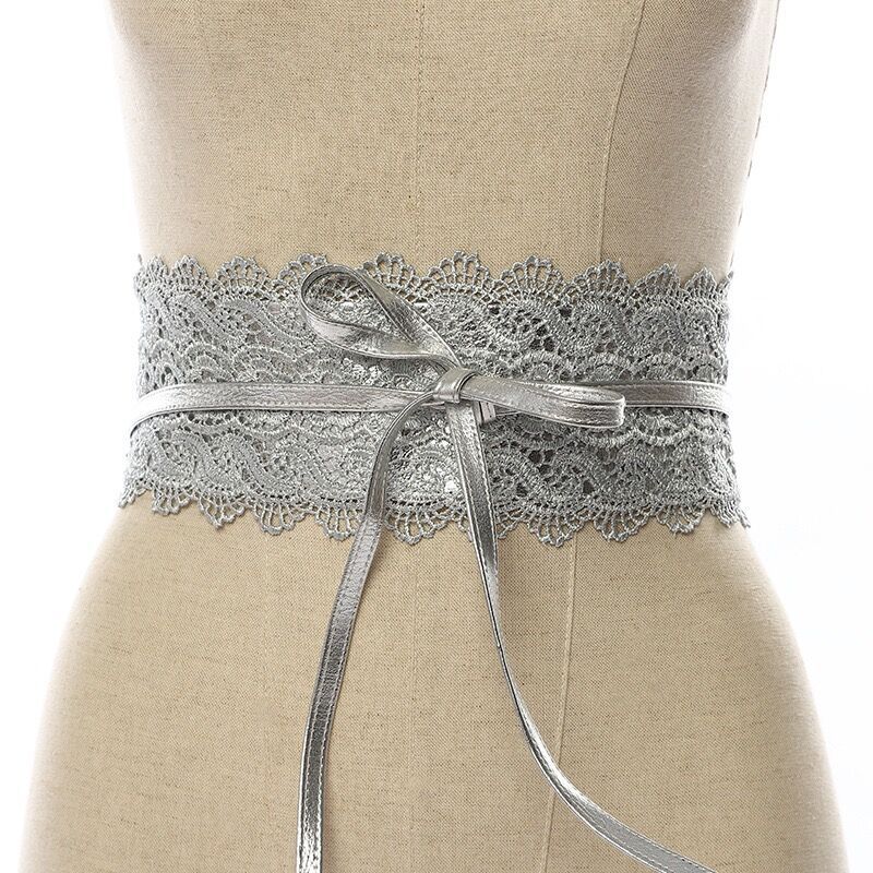 Women's Lace Bandage Girdle Clothing Accessories Retro Easy Matching Belts