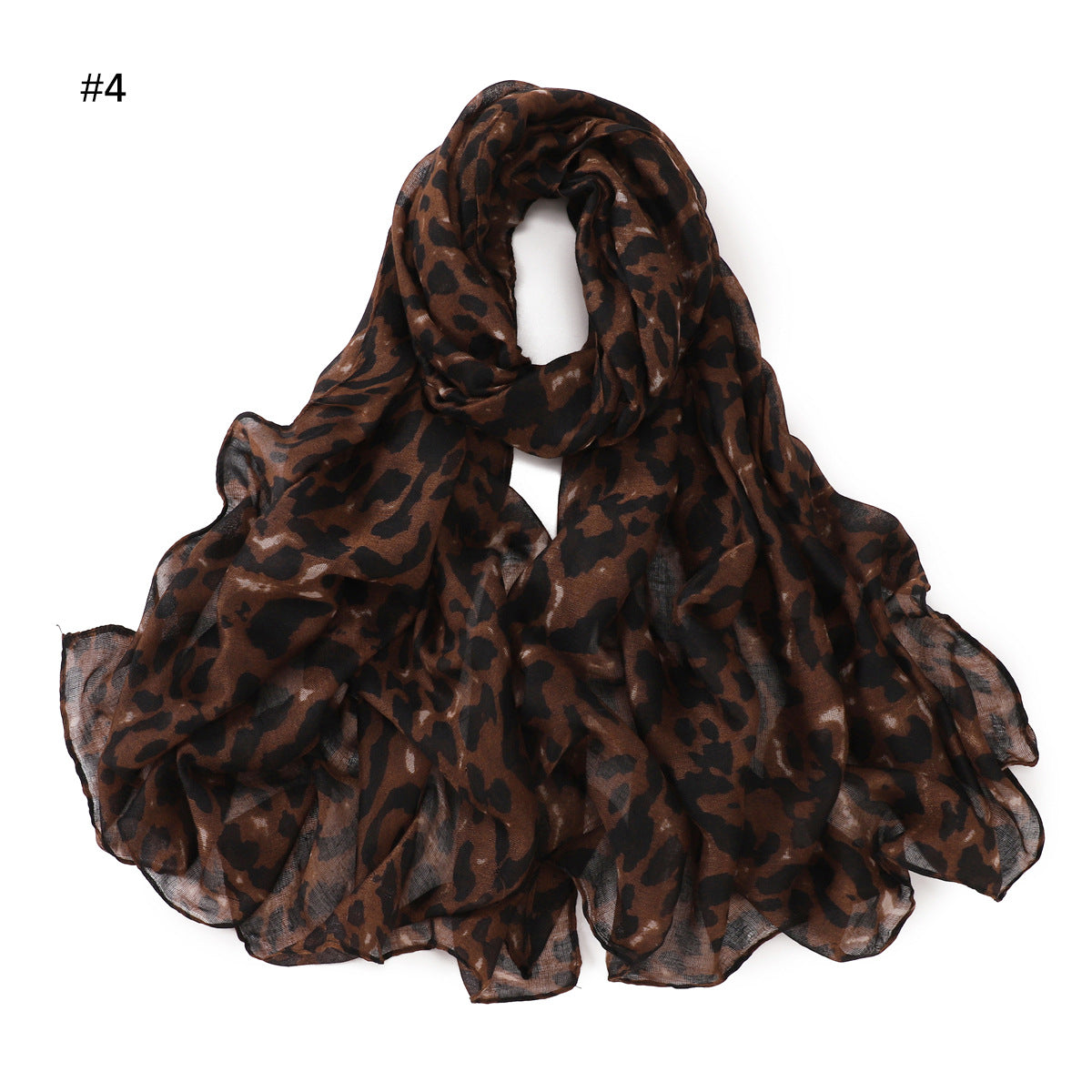 Women's Travel Sun Protection Voile Printed Classic Scarfs