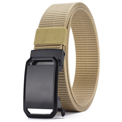 Men's Imitation Nylon Cloth With Outdoor Sports Military Belts