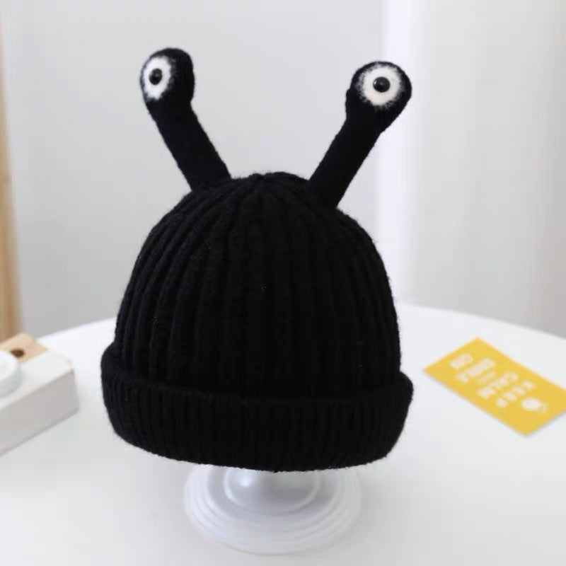 Children's Funny Hat Woolen Cute Cartoon Luminous Tentacles Warm Kids' Headwear