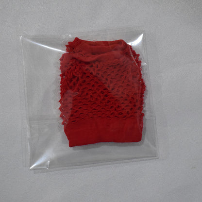 Short Fishnet Nightclub Sexy Stretch Punk Mesh Gloves