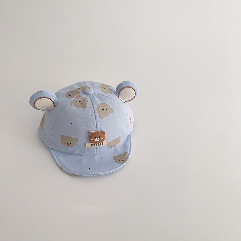 Autumn South Hat Boy Cute Bear Soft Kids' Headwear