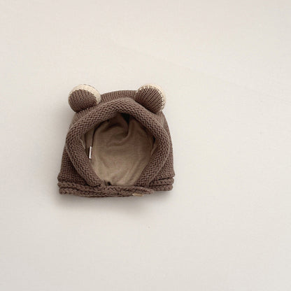 Hat Winter Cute Bear Keep Warm Kids' Headwear