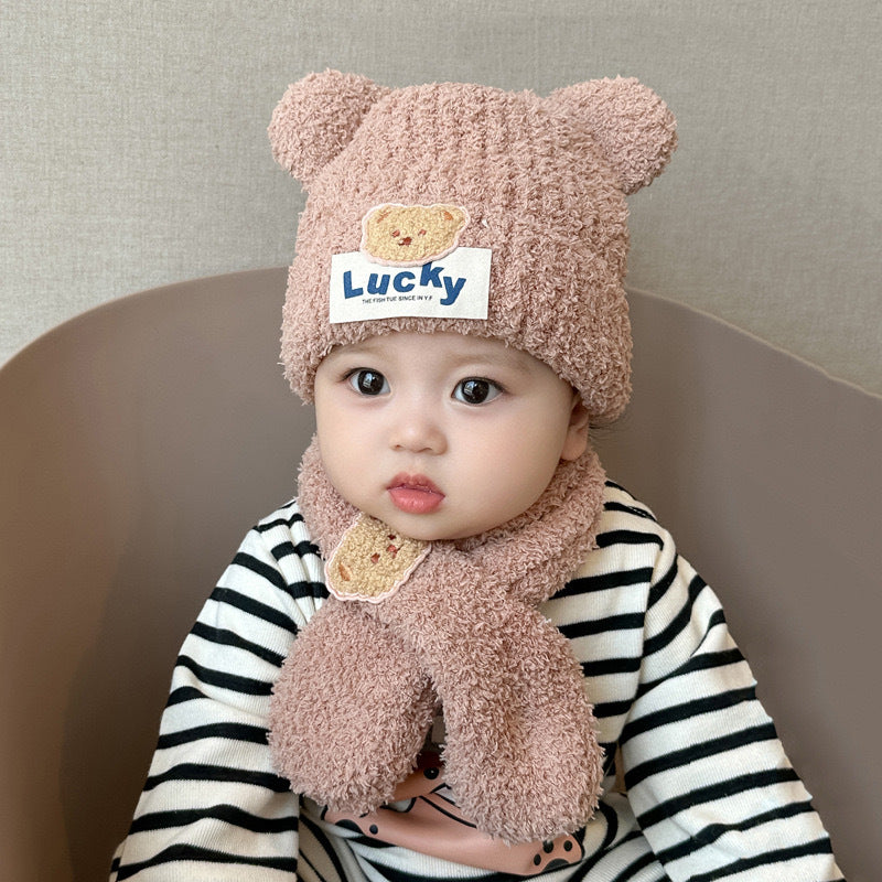 Hat Collection Korean Beige Boys Windproof Kids' Headwear