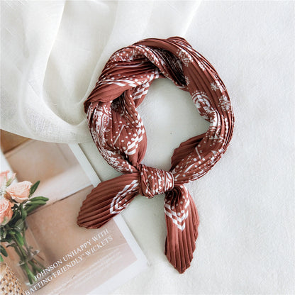 Women's Silk Autumn Summer Korean Style Headband Work Scarfs