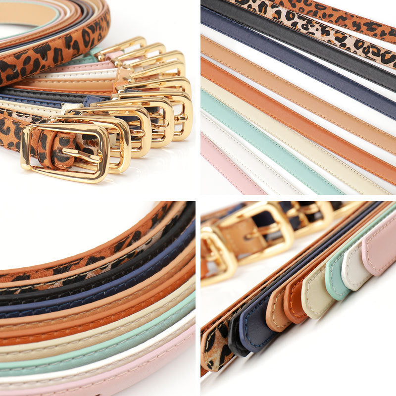 Women's Pin Buckle Fashion Jeans Decorative Band Belts