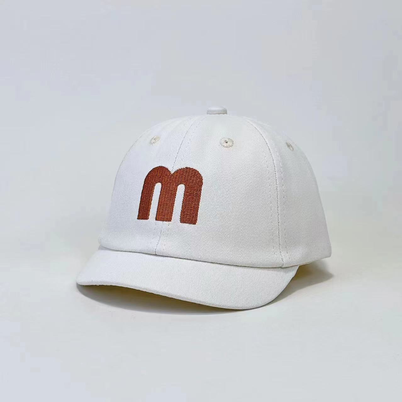 Children's Korean Style Boys Letter Label Baseball Kids' Headwear