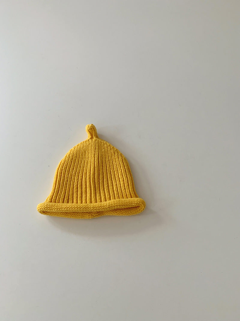 Color Small Woolen Hat Knitted Cute Kids' Headwear